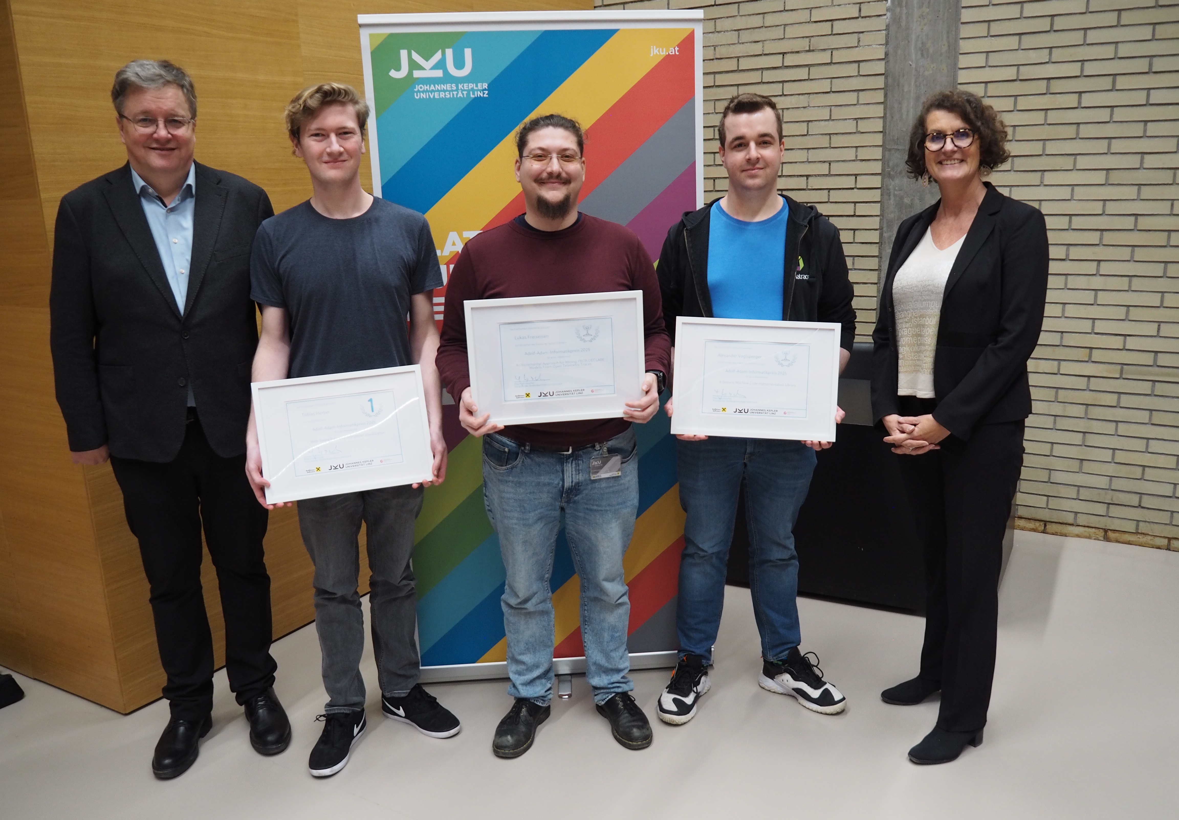 Preisträger des Adolf Adam Informatik Preises 2025